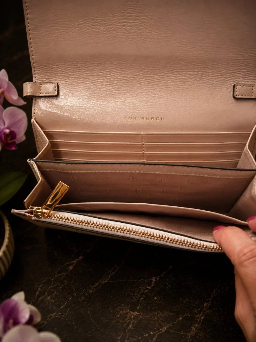 Tory Burch Thea Mini Foldover Crossbody Bag